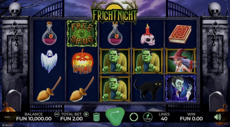 Играть Fright Night от Caleta в казино 1Win