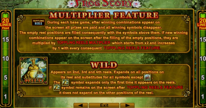 Играть Frog Story от Amusnet Interactive в казино 1Win