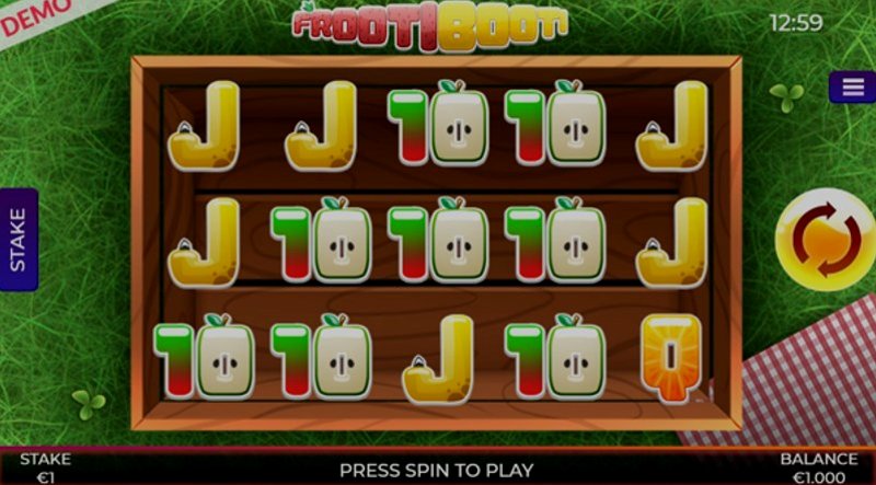 Играть Frooti Booti от Slingo в казино 1Win