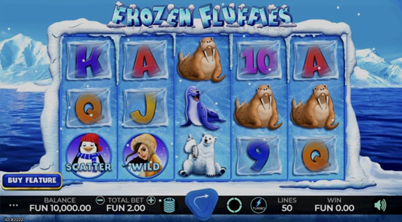 Играть Frozen Fluffies от Caleta в казино 1Win