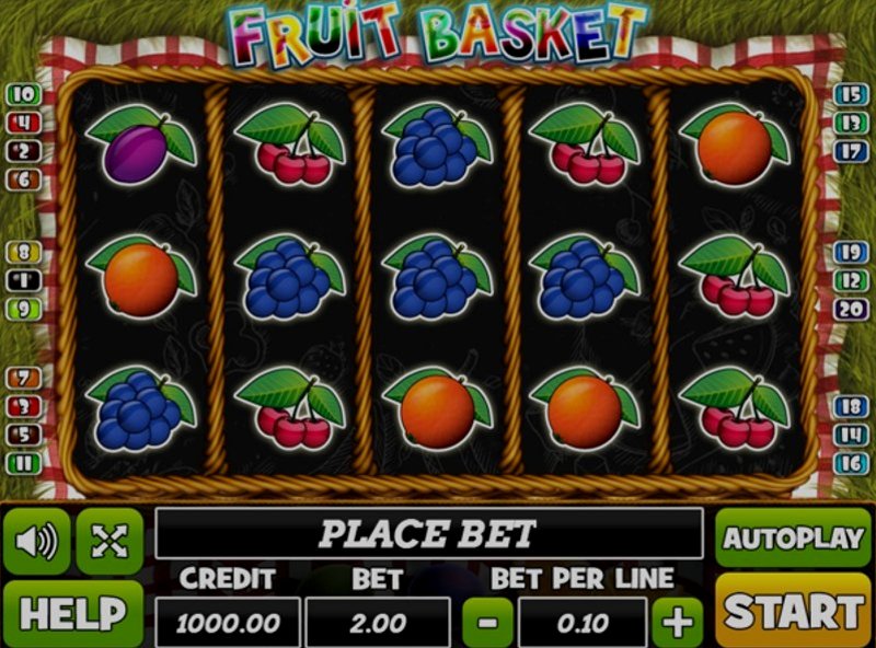 Играть Fruit Basket от Play Pearls в казино 1Win
