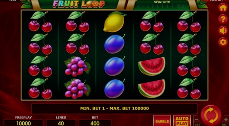 Fruit Loop Amatic в казино 1Win (1Вин) Fruit Loop Amatic в казино 1Win (1Вин)