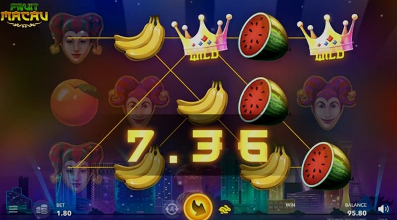 Играть Fruit Macau от Mascot Gaming в казино 1Win