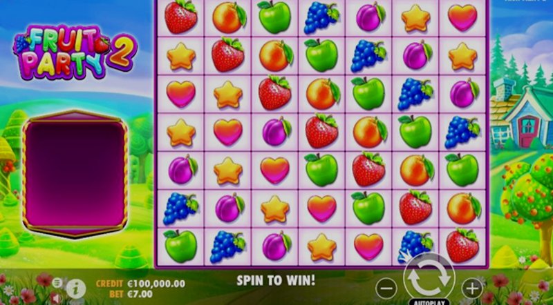 Играть Fruit Party 2 от Pragmatic в казино 1Win