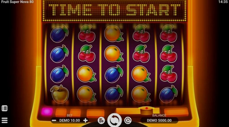 Играть Fruit Super Nova от Evoplay в казино 1Win