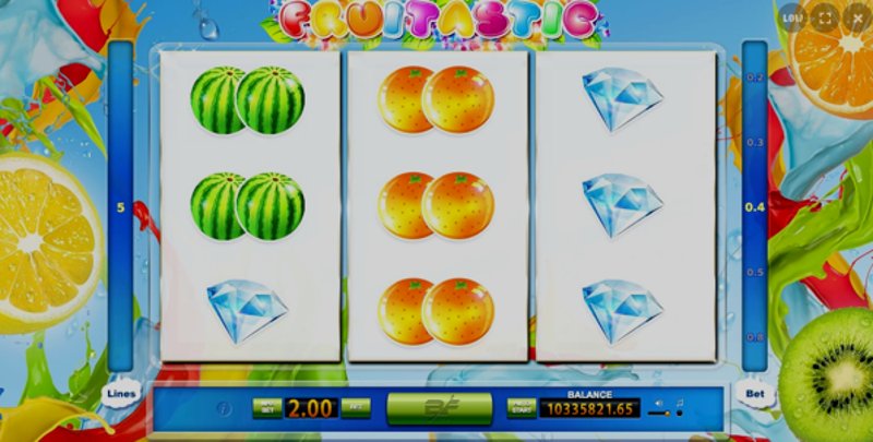 Играть Fruitastic от Bf Games в казино 1Win