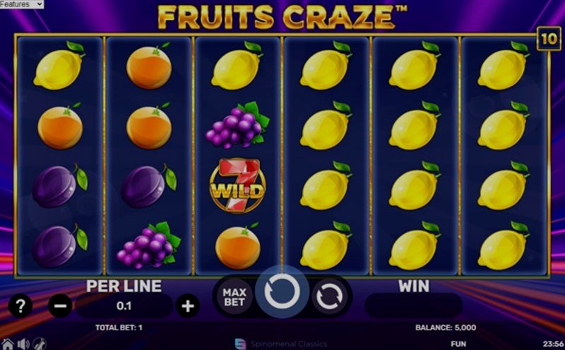 Fruits Craze Spinomenal в казино 1Win (1Вин) Fruits Craze Spinomenal в казино 1Win (1Вин)