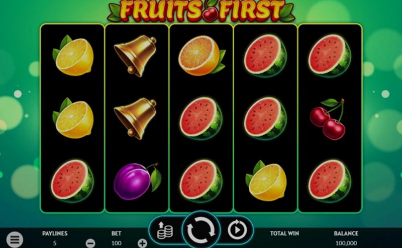 Играть Fruits First от Apparat в казино 1Win