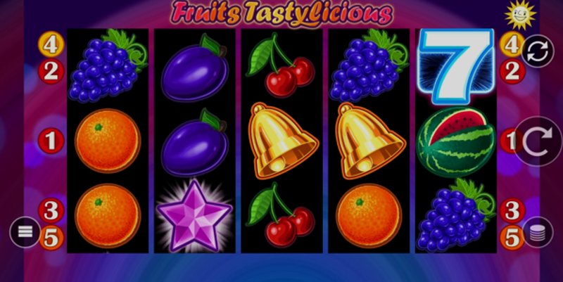 Играть Fruits Tastylicious от Edict в казино 1Win