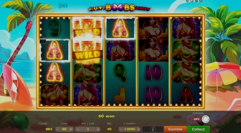 Играть Fruity Boobs от 5 Men Gaming в казино 1Win