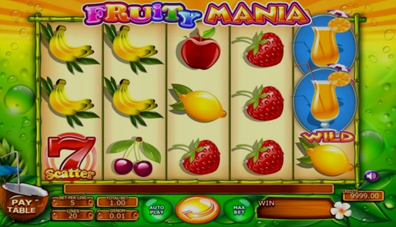Играть Fruity Mania от Groove в казино 1Win