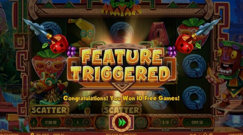 Играть Fruity Mayan от Habanero в казино 1Win