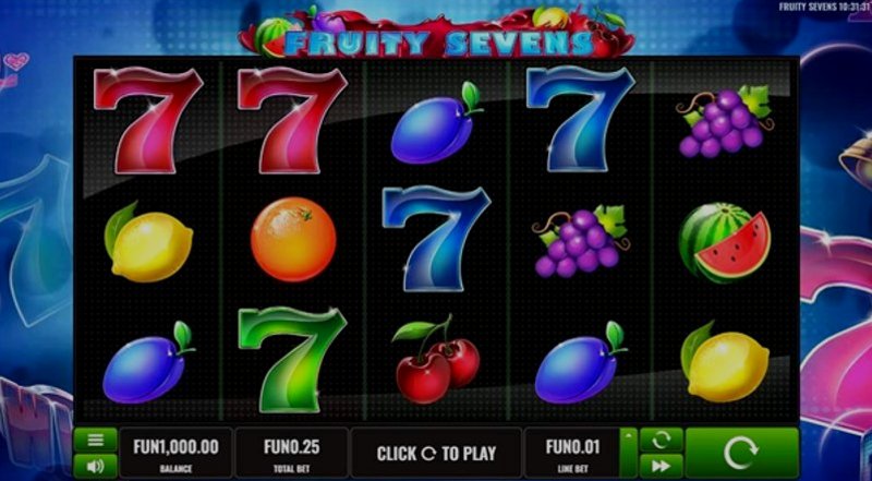 Играть Fruity Sevens от Platipus в казино 1Win