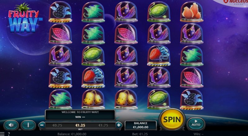 Играть Fruity Way от Nucleus Gaming в казино 1Win