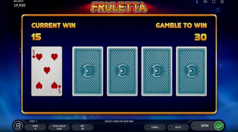 Играть Fruletta от Endorphina в казино 1Win