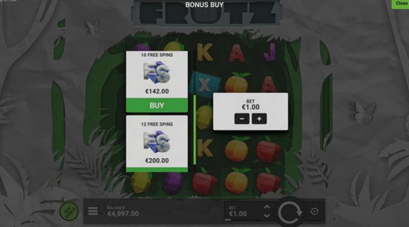 Играть Frutz от Hacksaw в казино 1Win