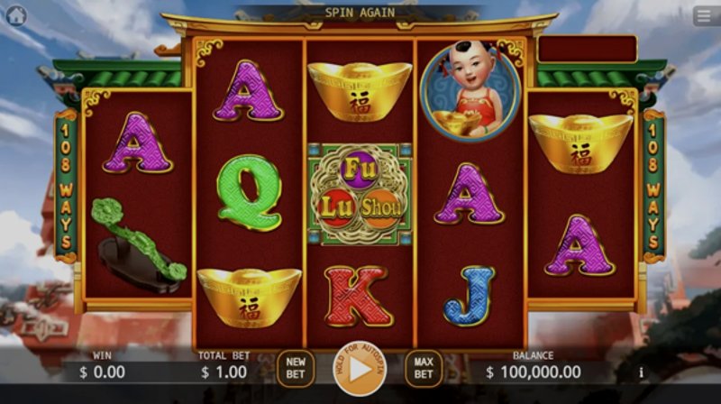 Играть Fu Lu Shou от Kagaming в казино 1Win