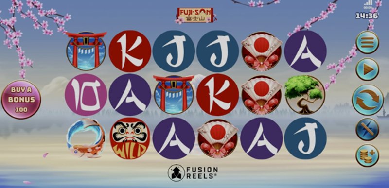 Играть Fuji San with Fusion Reels от Rogue в казино 1Win