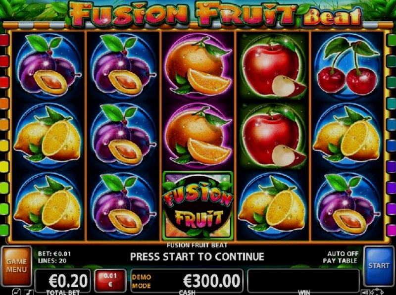 Играть Fusion Fruit Beat от Ct Interactive в казино 1Win