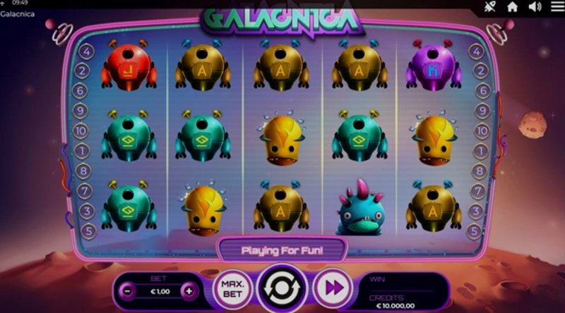 Играть Galacnica от Spinmatic в казино 1Win
