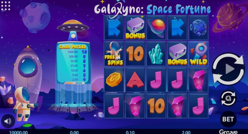 Играть Space Fortune от Habanero в казино 1Win