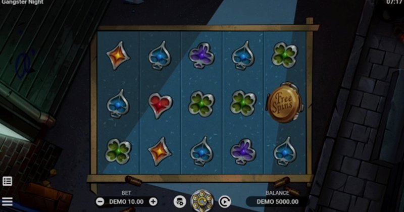 Играть Gangster Night от Evoplay в казино 1Win