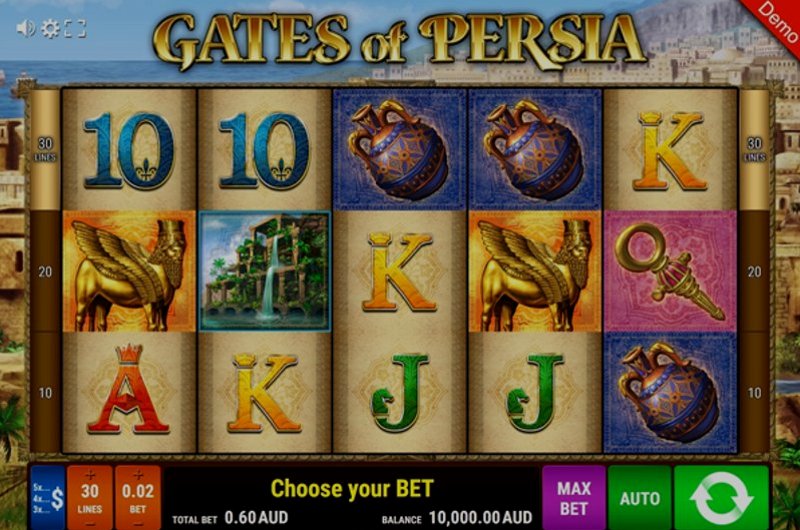 Играть Gates of Persia от Gamomat в казино 1Win