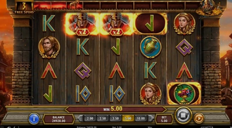 Играть Gates of Troy от Playn Go в казино 1Win