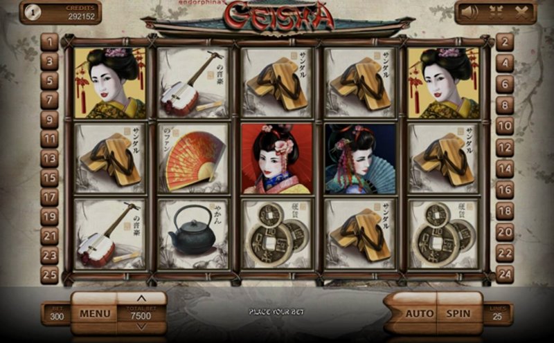Играть Geisha от 7777 Gaming в казино 1Win