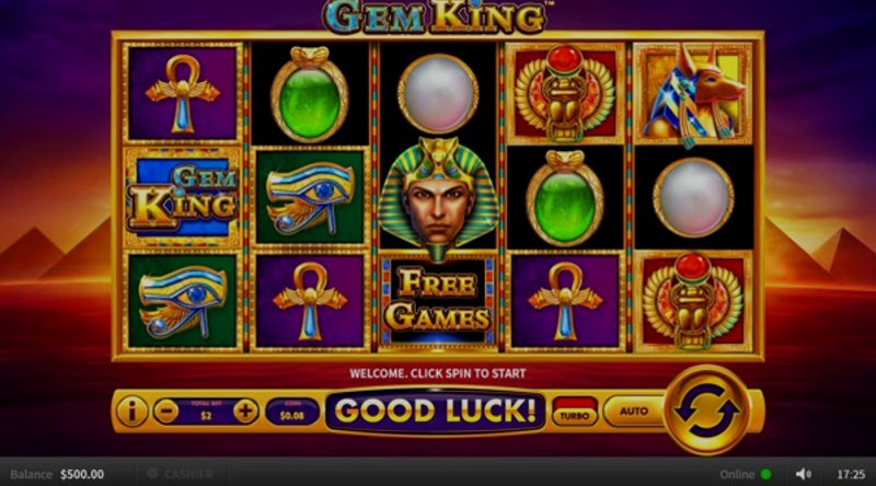 Играть Gem King от Skywind в казино 1Win
