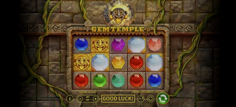 Играть Gem Temple от Skywind в казино 1Win