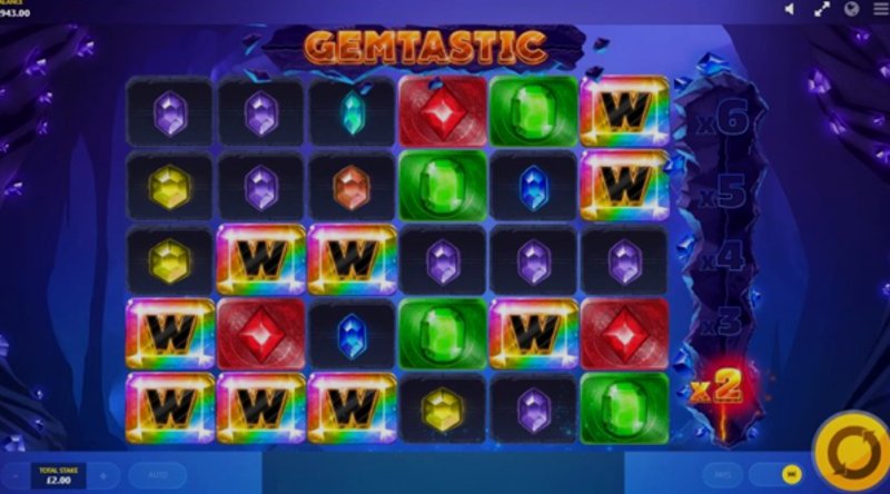Играть Gemtastic от Red Tiger в казино 1Win