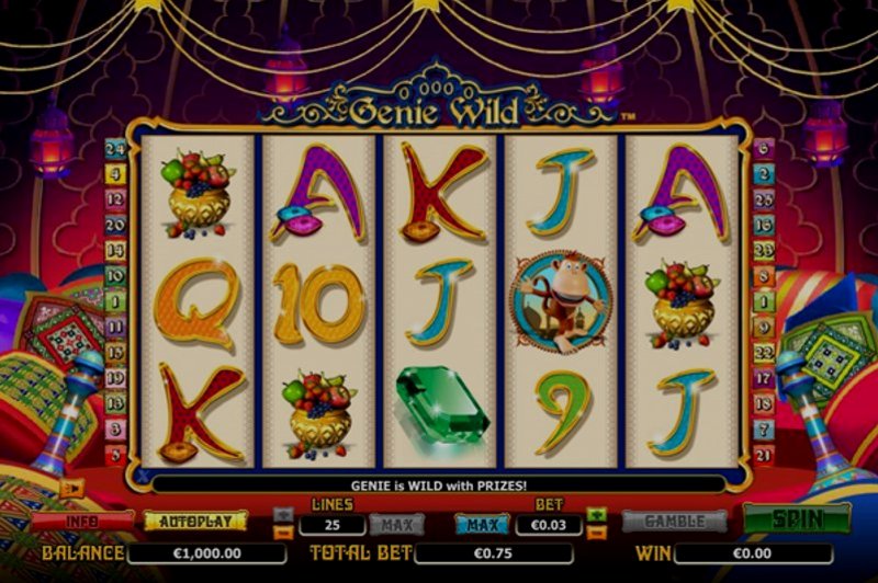 Играть GENIE от Cq9 в казино 1Win