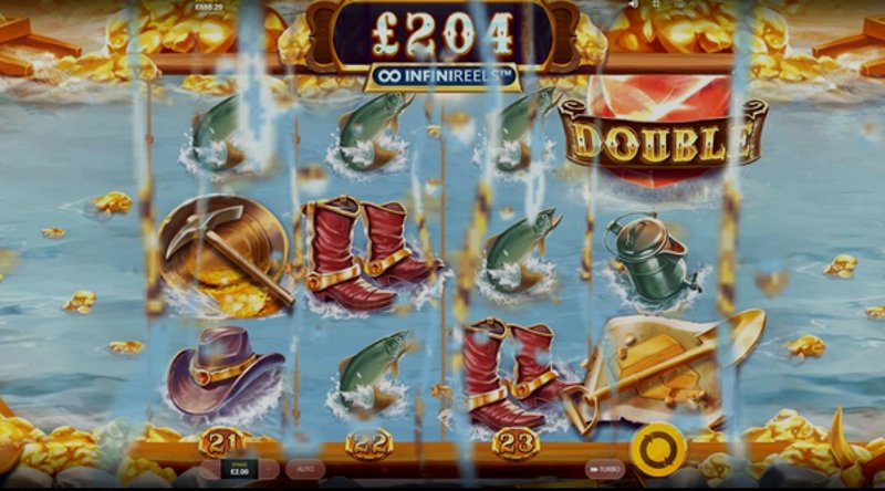 Играть Get The Gold Infinireels от Red Tiger в казино 1Win