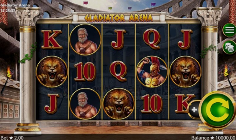 Играть Gladiator Arena от Booming в казино 1Win