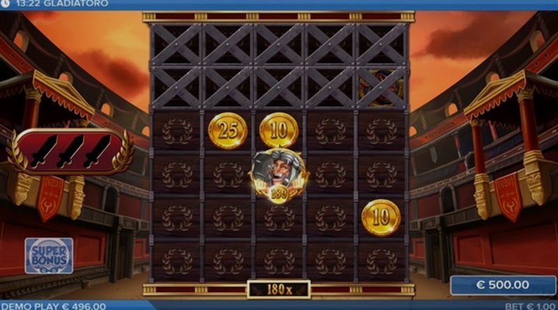 Играть Gladiatoro от Elk в казино 1Win