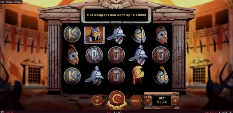 Играть Gladius of Rome от Triplecherry в казино 1Win