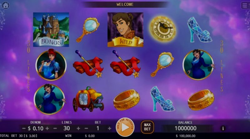 Играть Glass Slipper от Kagaming в казино 1Win