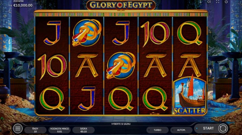 Играть Glory of Egypt от Endorphina в казино 1Win