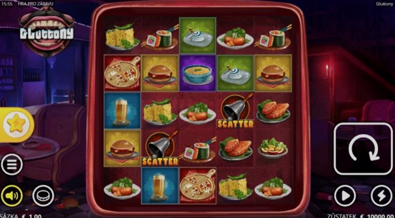Играть Gluttony от No Limit City в казино 1Win