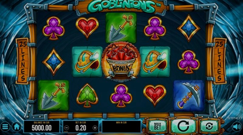 Играть Goblinions от Synot в казино 1Win
