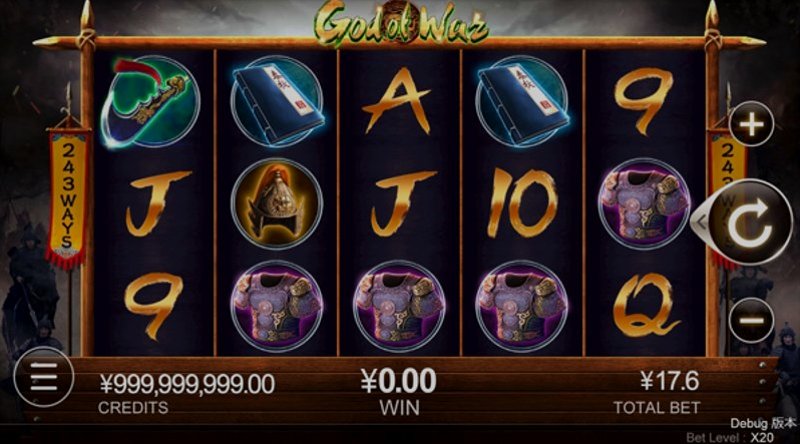 Играть God of War от Cq9 в казино 1Win
