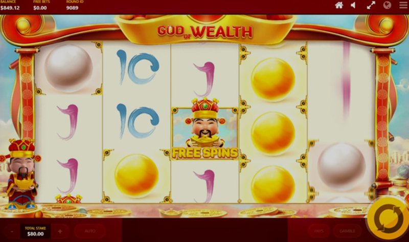 Играть God of Wealth от Red Tiger в казино 1Win