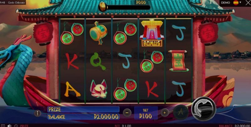 Играть Gods Odyssey от Triplecherry в казино 1Win