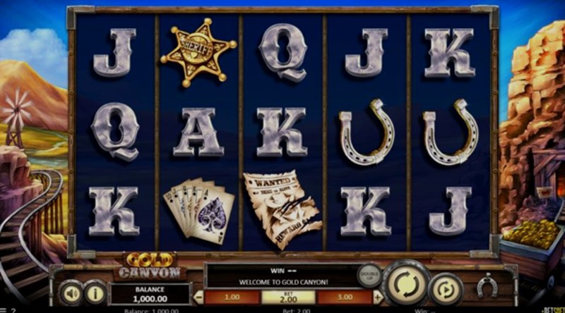 Играть Gold Canyon от Betsoft в казино 1Win