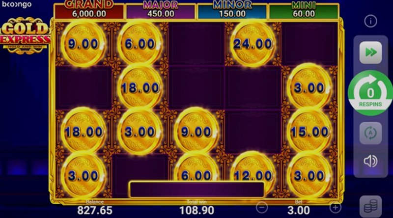 Играть Gold Express от Booongo в казино 1Win