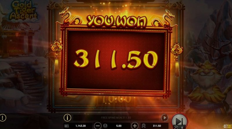 Играть Gold Tiger Ascent от Betsoft в казино 1Win