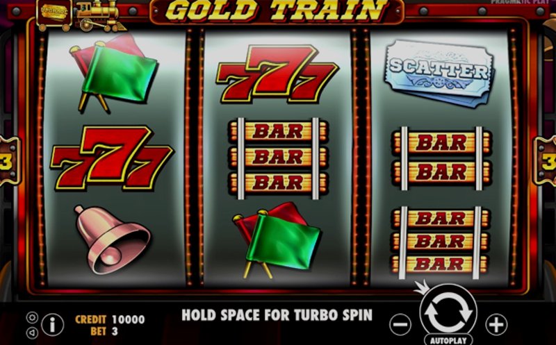 Играть Gold Train от Pragmatic в казино 1Win
