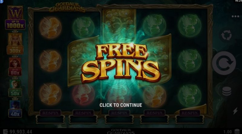Играть Goldaur Guardians от Microgaming в казино 1Win