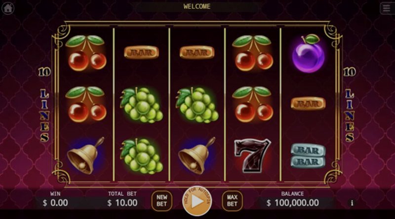 Играть Golden 777 от Kagaming в казино 1Win